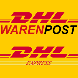 DHL logo mashup