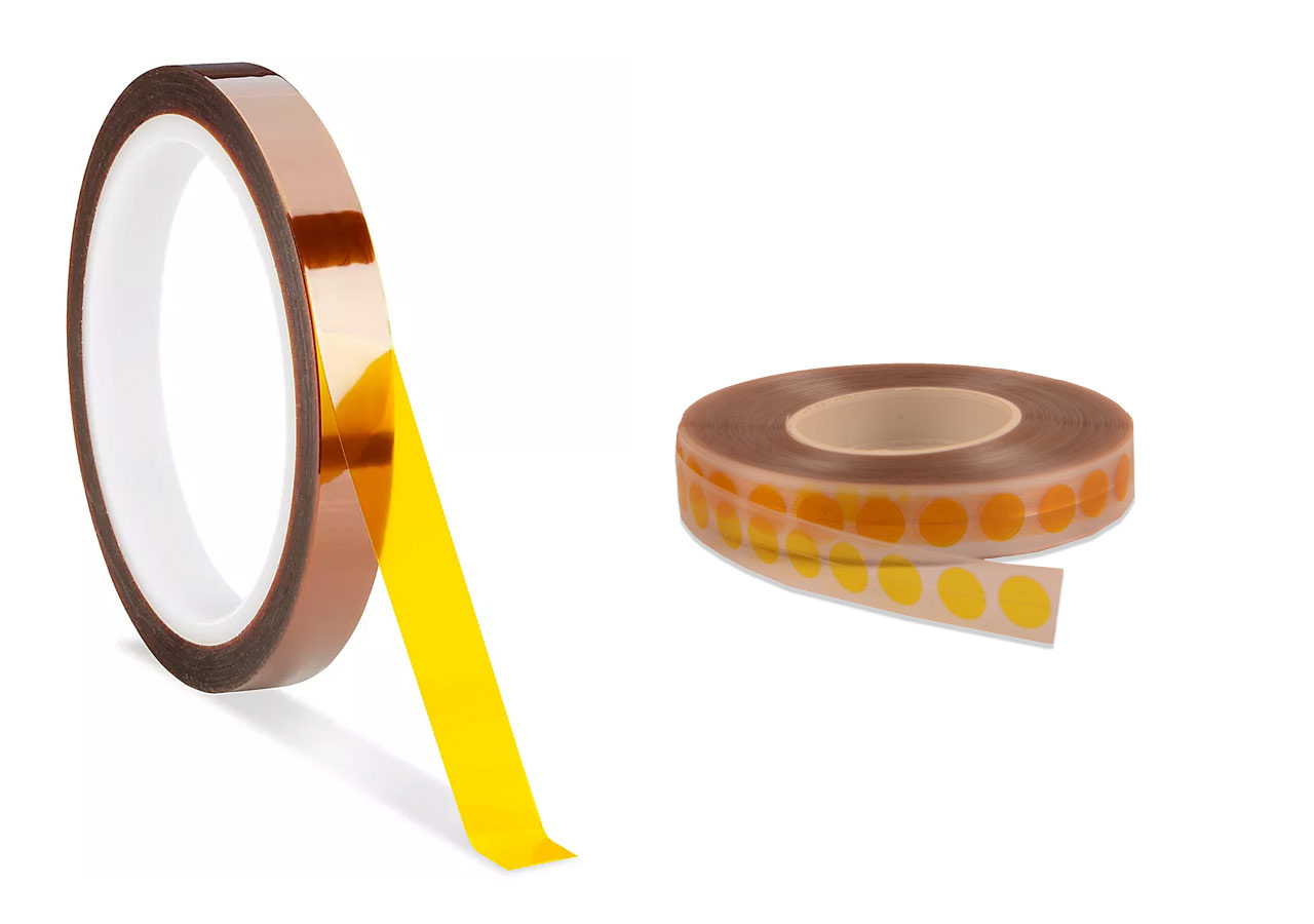 Polyimide Kapton tape as alternative to solderstop peelable