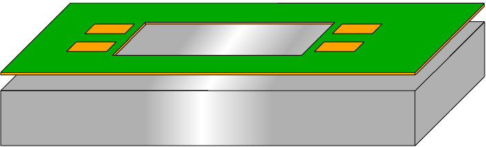 Metal core Z-axis milling / depth milling