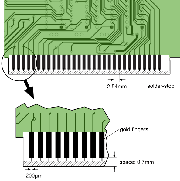 Printed Circuit PC card 1